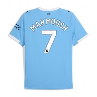 Manchester City Omar Marmoush #7 Domáci futbalový dres 2025-26 Krátky Rukáv
